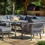 Hartman Dubai Rectangular Casual Outdoor Garden Furniture Dining Set With 2 Seat BenchAlternative Image2