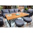 Hartman Eden Lounge Outdoor Garden Furniture Coffee Set in RavenAlternative Image5