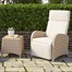 Lifestyle Garden Bermuda Beige Recliner Outdoor Garden Furniture Coffee SetAlternative Image2
