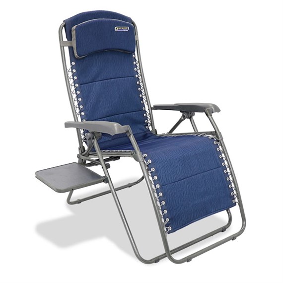 Quest Ragley Pro Blue Relax Chair With Table (F1303)