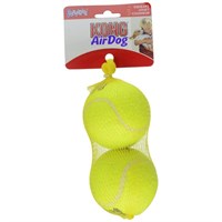Kong AirDog Large Squeakair Tennis Balls (2 pack) (AST1)