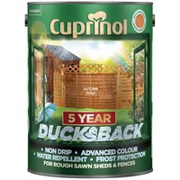 Cuprinol 5 Year Ducksback Paint - Autumn Gold 5L (535286)