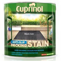Cuprinol Anti-Slip Decking Stain - Black Ash 2.5L (690164)