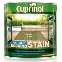 Cuprinol Anti-Slip Decking Stain - Golden Maple 2.5L (559443)