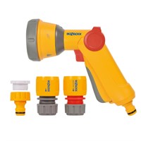 Hozelock Multi Spray Gun Soft Touch & Fittings Set (2343 0000)