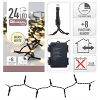 noma 24 outdoor battery operated led christmas lights. koopman battery operated outdoor lights - 24 warm white led christmas (ax8415200) noma led s