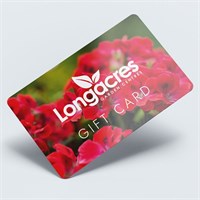 Longacres Garden Centre Gift Card - Red Petals