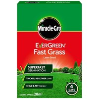 Miracle-Gro Evergreen Fast Lawn Grass Seed 28m2 (119619)