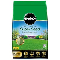Miracle-Gro Professional Super Seed Drought Tolerant Lawn Grass Seed 6kg Bag (121070)