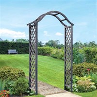 Smart Garden Woodland Garden Arch - Slate 2.21m (4050010)