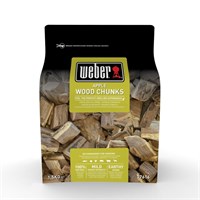 Weber Apple Barbecue Smoking Wood Chunks 1.5kg (17616)