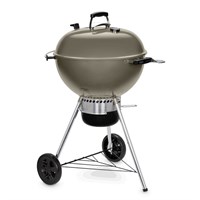 Weber Master-Touch GBS C-5750 57cm - Smoke Grey (14710004) Charcoal Barbecue + FREE ROASTER & THERMOMETER