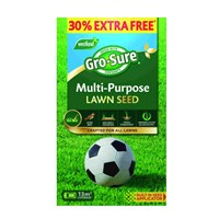 Westland Gro-Sure Multi Purpose Lawn Seed - 10m2 + 30% Extra Free (20500301)