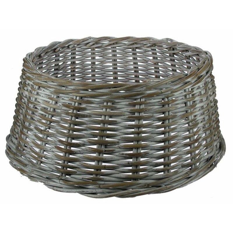 longacres woven wicker christmas tree skirt white wash longacres woven wicker christmas tree skirt white wash