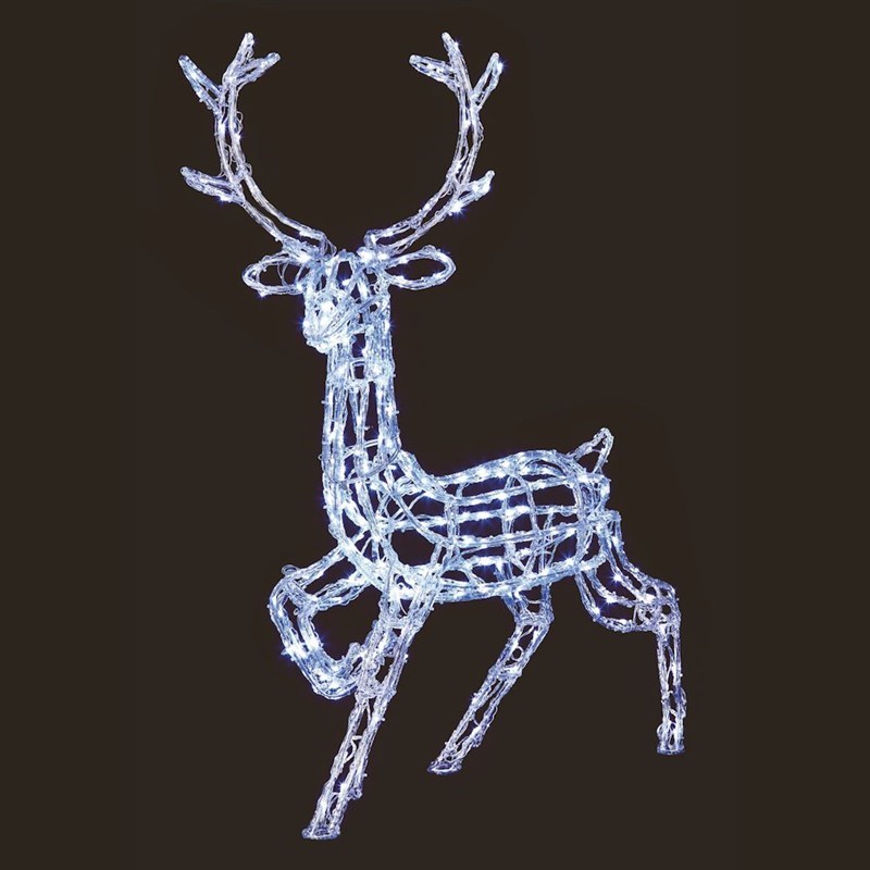 premier 1 4m acrylic standing christmas reindeer with 300 premier 1 4m acrylic standing christmas reindeer with 300