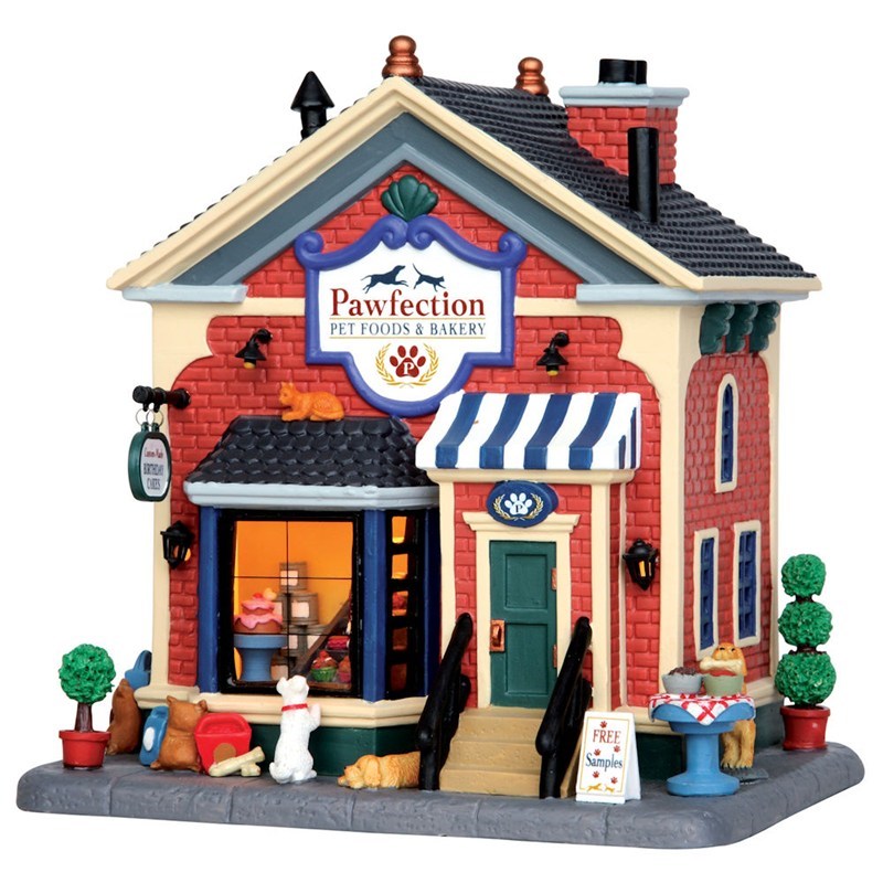 lemax christmas village pawfection pet foods bakery lemax christmas village pawfection pet foods bakery