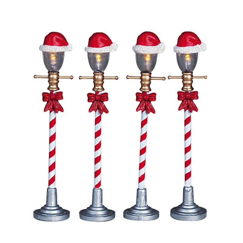 lemax christmas village santa hat street l lemax christmas village santa hat street l
