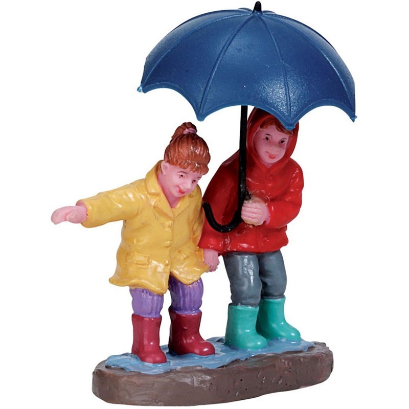 lemax christmas village staying dry figurine 72501 lemax christmas village staying dry figurine 72501