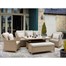 Bramblecrest Hampshire Walnut Sofa & Armchair Outdoor Garden Furniture Lounge SetAlternative Image1