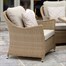 Bramblecrest Hampshire Walnut Sofa & Armchair Outdoor Garden Furniture Lounge SetAlternative Image2