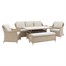 Bramblecrest Hampshire Walnut Sofa & Armchair Outdoor Garden Furniture Lounge SetAlternative Image6