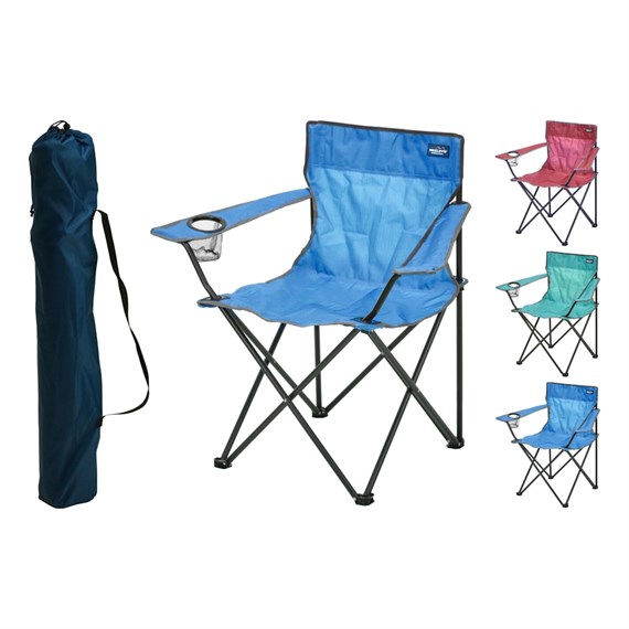 Redcliff Music Festival and Camping Foldable Metal Camping - Red (FD8300850)
