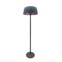 Supremo Free Standing Lamp Shade Heater - Smokey Grey (154.301.216)