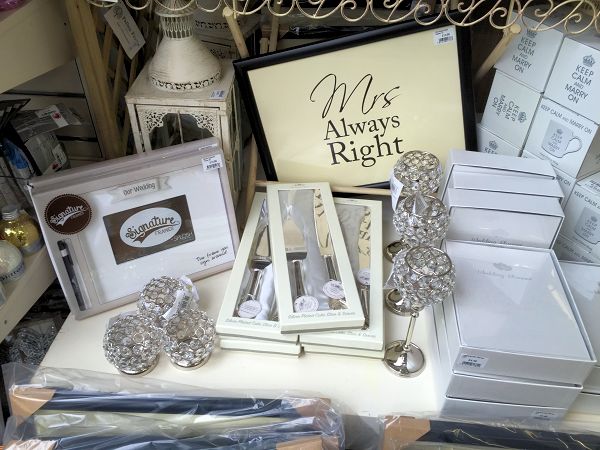 Wedding Gifts from Longacres Shepperton