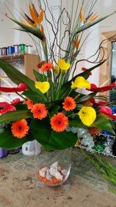 Flowers from Longacres's Floristry Department
