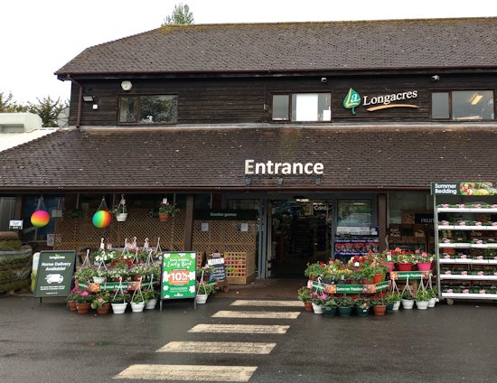 Image of the front of the Longacres Bybrook Barn store