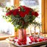 24 Red Long Stem Rose Valentine's Day Hand Tied Bouquet Alternative Image