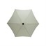 Glencrest Sturdi Plus Aluminium 2.5m Crank & Tilt Parasol - NaturalAlternative Image1