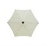 Sturdi Plus Aluminium 2m Push-Up Parasol - NaturalAlternative Image1