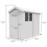 Flat Pack Apex Wooden Garden Shed Direct DispatchAlternative Image2