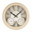Outside In Exeter Wall Clock & Thermometer 15 Inch - Cream (5061000)Alternative Image1