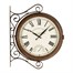 Outside In Double Sided Greenwich Station & Thermometer 15 Inch (5063020)Alternative Image1