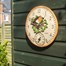 Outside In Robin Wall Clock & Thermometer 12 Inch (5064002)Alternative Image1