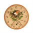 Outside In Robin Wall Clock & Thermometer 12 Inch (5064002)Alternative Image2