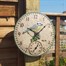 Outside In Blue Tit Wall Clock & Thermometer 12 Inch (5064003)Alternative Image1