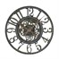 Outside In Newby Mechanical Wall Clock Verdigris 12 Inch (5065011)Alternative Image2