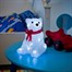 Konstsmide Acrylic Christmas Sitting Bear 18cm (6159-203)Alternative Image1