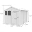 Flat Pack Apex Wooden Garden Shed Direct DispatchAlternative Image10