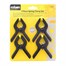 Rolson 4 Piece Spring Clamp Set 90mm (60350)Alternative Image1