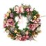 Artificial Christmas Decorated Door Wreath 24 Inches - Pink Alternative Image