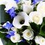 Baby Boy Blue Cut Flower Handtied BouquetAlternative Image1