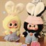 Baby Three Macaron Cute Bunny (V1) Collectible Plush Blind Box Alternative Image
