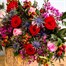 Berry Sorbet Hand Tied Flower Bouquet  Alternative Image