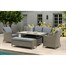 Bramblecrest Hampshire Shadow Sofa & Armchair Outdoor Garden Furniture Lounge Set (X24WSHPCD6J)Alternative Image1