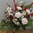 Candy Cane Lane Festive Hand Tied Bouquet Alternative Image