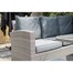 Glencrest Chatsworth Grey Compact High Corner Dining Set with Adjustable TableAlternative Image1